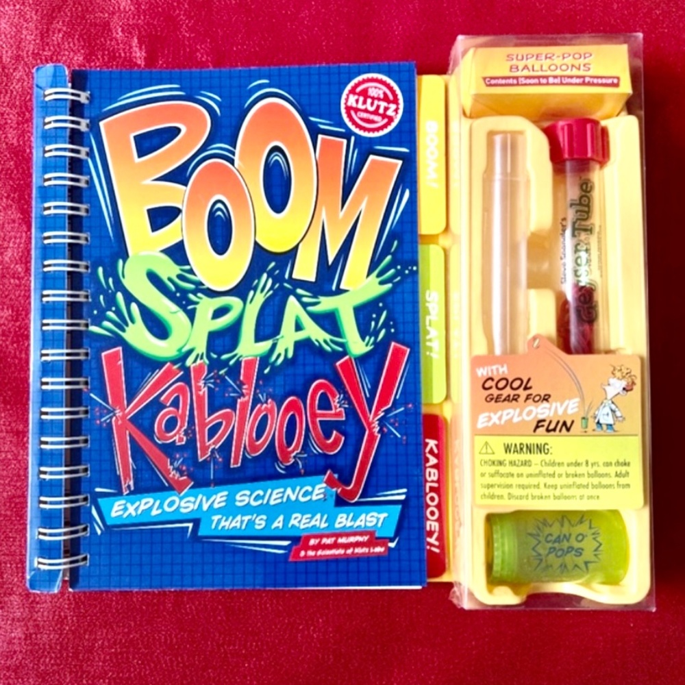 💥Klutz Activity Book: Bloom Splat Kablooey💥